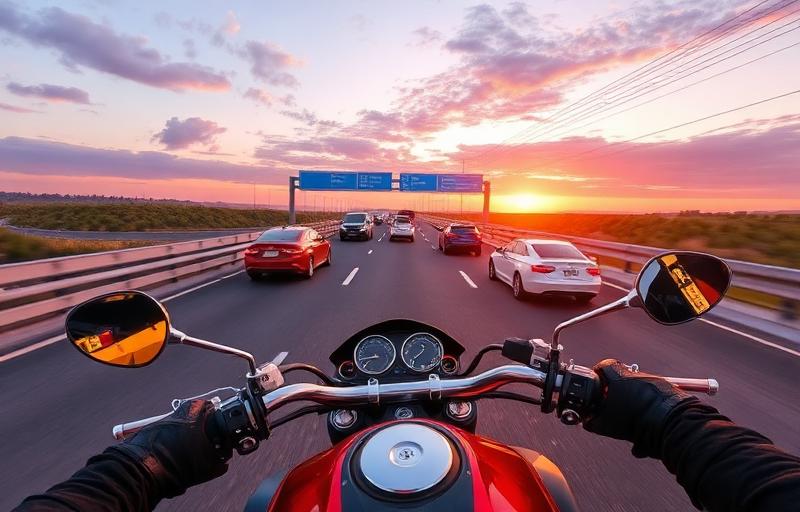 Traffic Rider gameplay screenshot highway racing